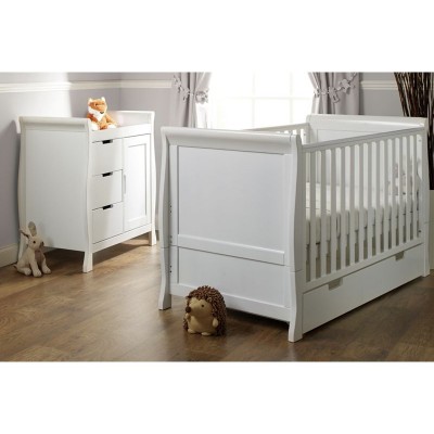 OBABY STAMFORD 2 PIECE ROOM SET WHITE