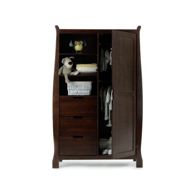 OBABY STAMFORD WARDROBE WALNUT
