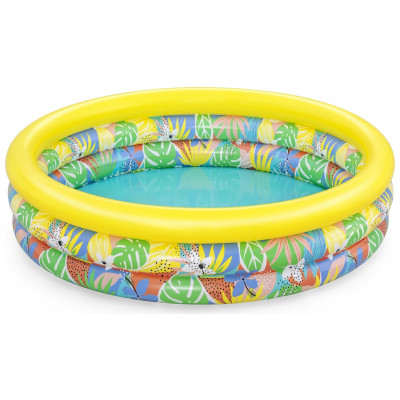 Bestway 6ft Floral Paradise Paddling Pool