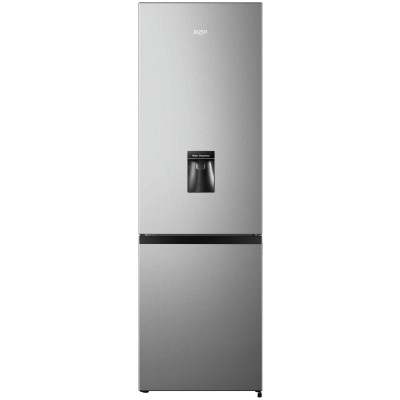Bush ME55180WTDS Freestanding Fridge Freezer - Silver