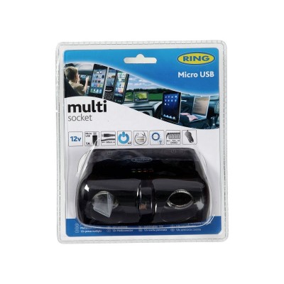 RING 2 WAY 12V MICRO USB MULTI SOCKET
