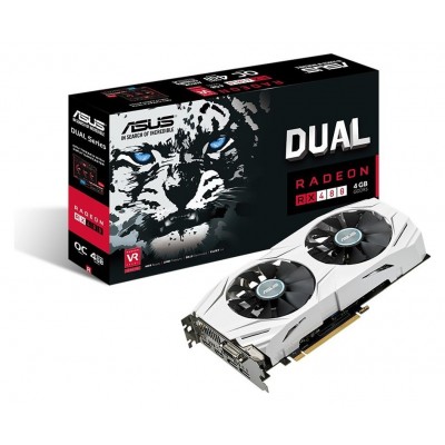 Asus AMD Dual RX480 OC 4GB GDDR5 Graphics Card