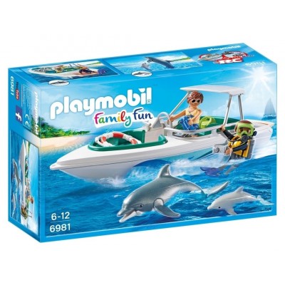 Playmobil 6981 Family Fun Diving Trip with Speedboat