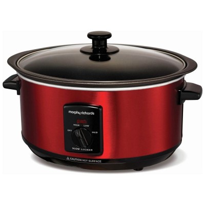 MORPHY RICHARDS RED 3 5 LT SEAR AND STEW