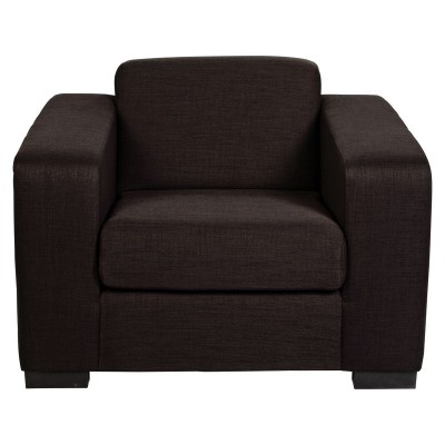 AVA FABRIC CHAIR MOCHA