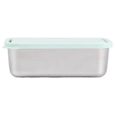 Home Stainless Steel With Silicon Lid Lunch Box