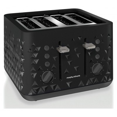 Morphy Richards Prism 4 Slice Toaster - Black