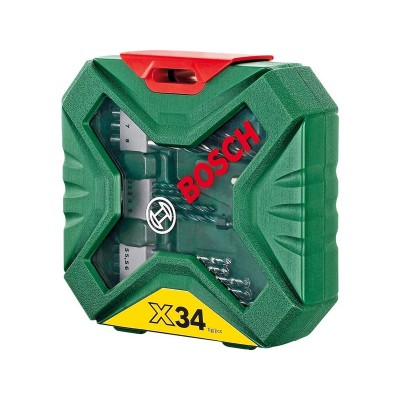 Bosch 34 piece drill bit deals set