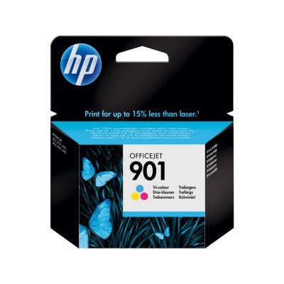 HP 901 Tri-colour Original Ink Cartridge (CC656AE)
