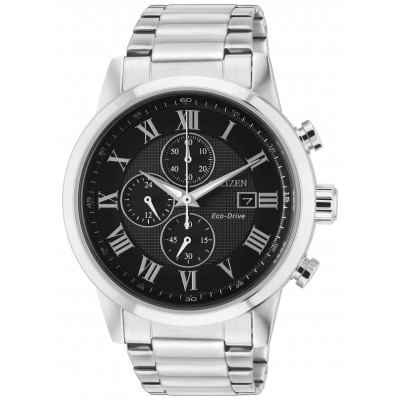 Citizen Men's Chronograph Silver Stainless Steel Watch