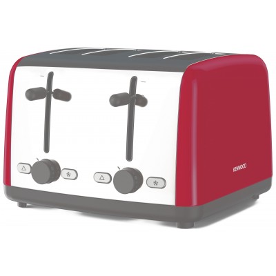 Kenwood TTM480RD Scene Toaster - Red