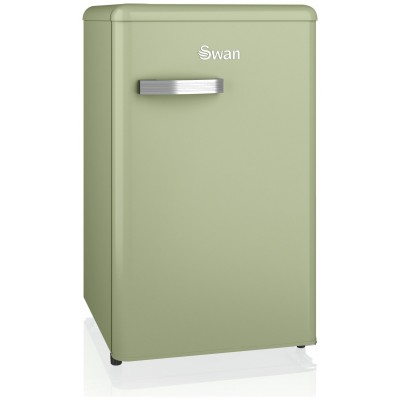 SWAN SR11035GN  RETRO UC FRIDGE GREEN