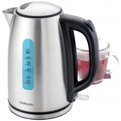 Cookworks Illumination Kettle - Stainless Steel