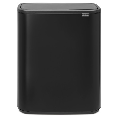 Brabantia Bo 2x30L Touch Bin - Matt Black