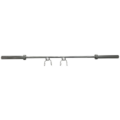 Pro Fitness 6ft Olympic Barbell - Chrome