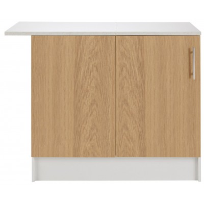Argos Home Athina Fitted Kitchen Corner Base Unit - Oak