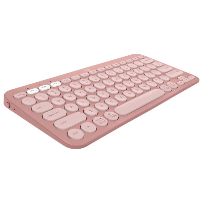 Logitech Pebble Keys 2 K380S Wireless Keyboard &ndash; Rose