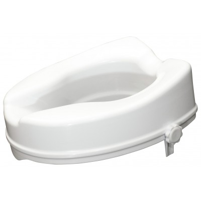 Aidapt 4&quot; Raised Toilet Seat With No Lid