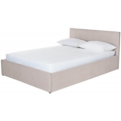 Hygena Lavendon Ottoman Double Bed Frame - Latte