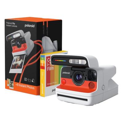 Polaroid Flip Instant Camera with Film - White
