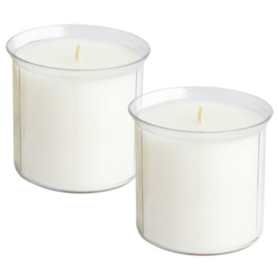 HAB Frosted Cedar Gel Cndl Refill SETOF2