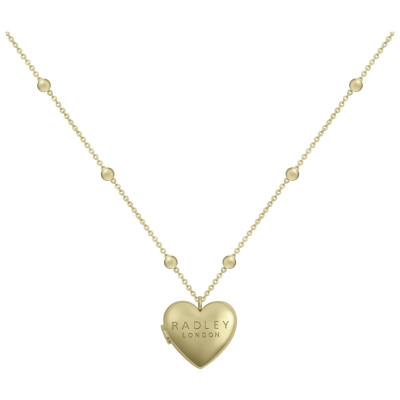 Radley 18ct Gold Plated Heart Photo Locket Necklace