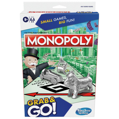 Hasbro Monopoly Grab and Go Mixed Game from Hasbro Gaming