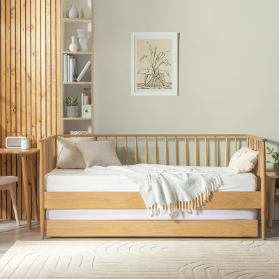 Habitat Chiltern Trundle Day Bed - Oak