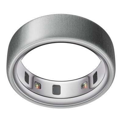 Oura Ring 4 Bluetooth Smart Ring Brushed Silver - 12
