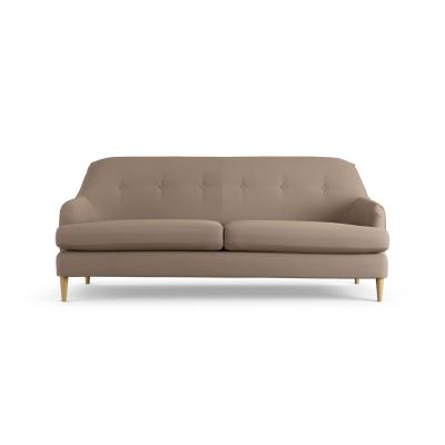 Habitat Frome Fabric 3 Seater Sofa - Biscuit - Ash Leg