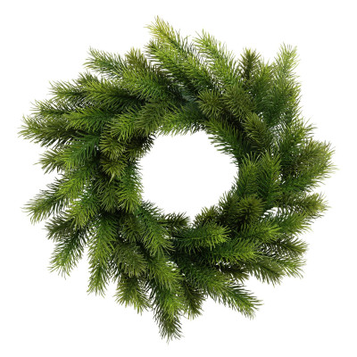 Plain Foliage Wreath - 8in
