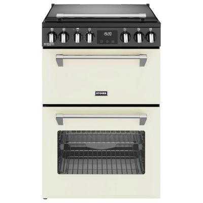 Stoves 60cm Double Oven Electric Range Cooker - Cream
