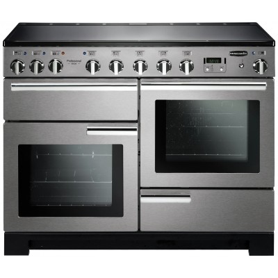 Rangemaster Professional Deluxe 110cm Range Cooker - S/Steel