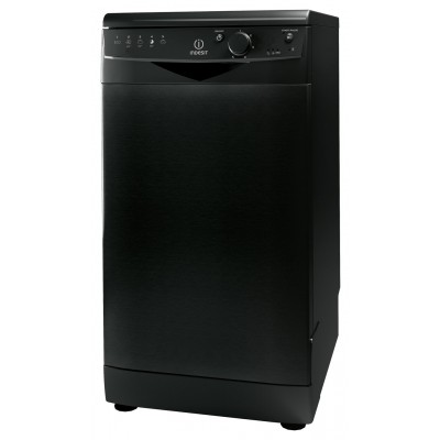 Indesit DSR15B1K Slimline Dishwasher - Black