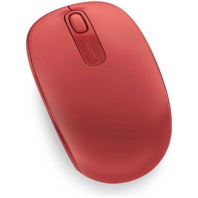 Microsoft 1850 Wireless Mobile Mouse - Red