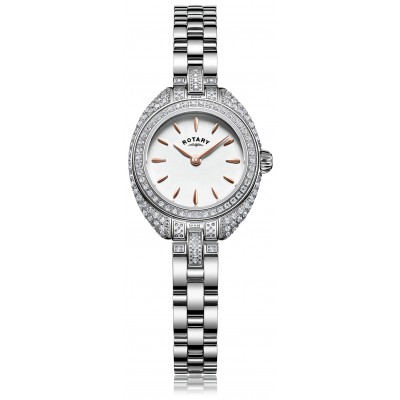 Rotary Ladies' Stone Set Petite Watch