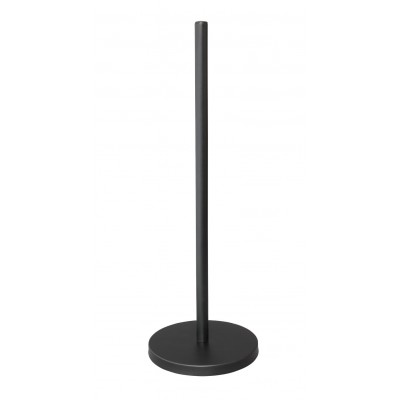 Habitat Steel Toilet Roll Holder - Matt Black