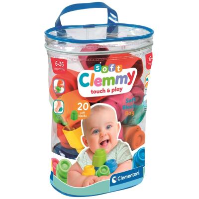 Clementoni Soft Clemmy Blocks Bag 20pcs