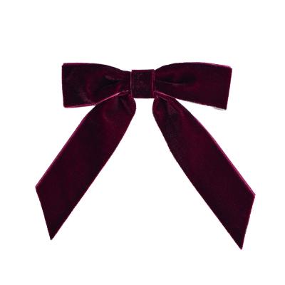 Argos Home Burgundy Bows Decoration -Pack of 6