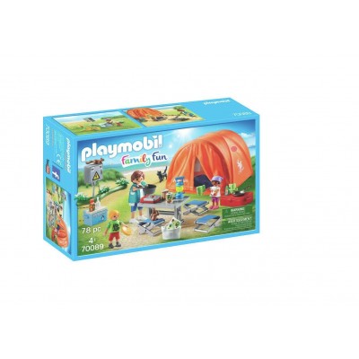 Playmobil Camping Set with Large Tent