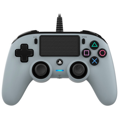 Nacon Official PS4 Wired Compact Controller - Grey