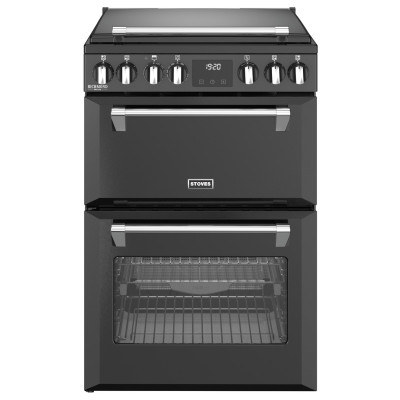 Stoves 60cm Double Oven Electric Range Cooker - Black