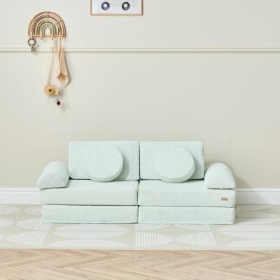 Tutti Bambini Montessori Kids Play Sofa - Soft Blue