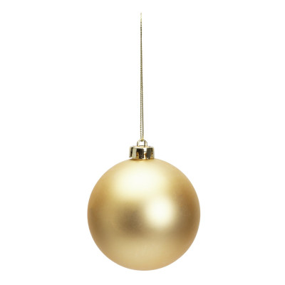 Argos Home Pack Of 49 Shatterproof Christmas Baubles - Gold