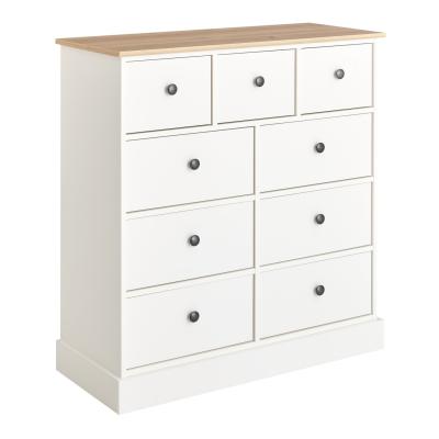 Argos Home Kensington 9 Drawer Chest - Ivory