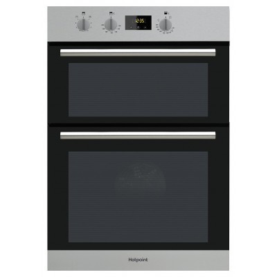 Hotpoint DD2540IX Built-In Double Oven - Stainless Steel