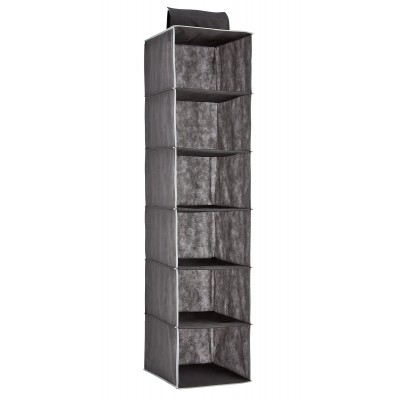 Argos Home 6 Shelf Hanging Storage - Grey & White