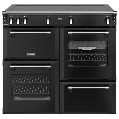 Stoves 100cm Dual Fuel Range Cooker - Black