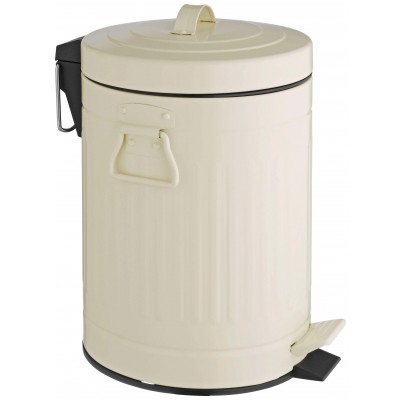 Habitat Sesamee Bathroom Pedal Bin - Cream