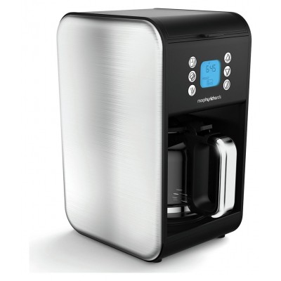 Morphy Richards Accents Filter Coffee Machine- Brushed Steel